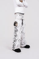 White Marble TrackHawk Pants