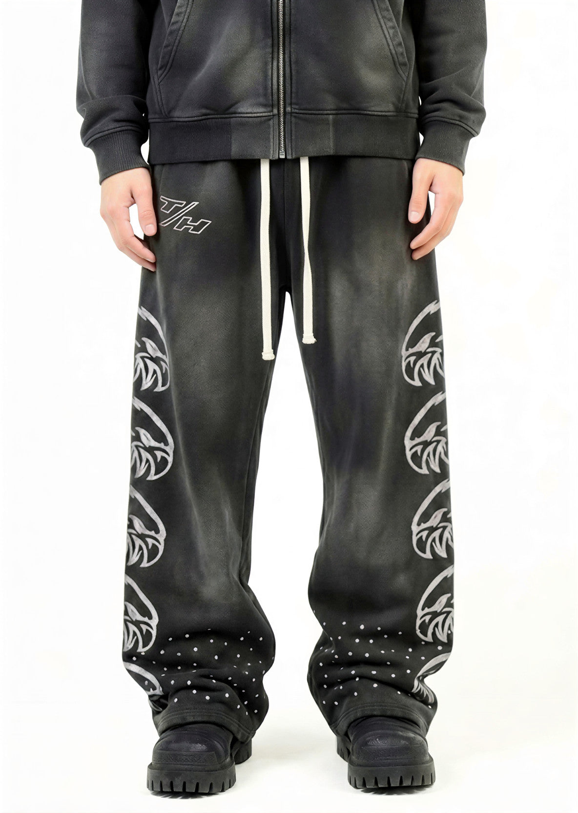 Black Trackhawk Pants