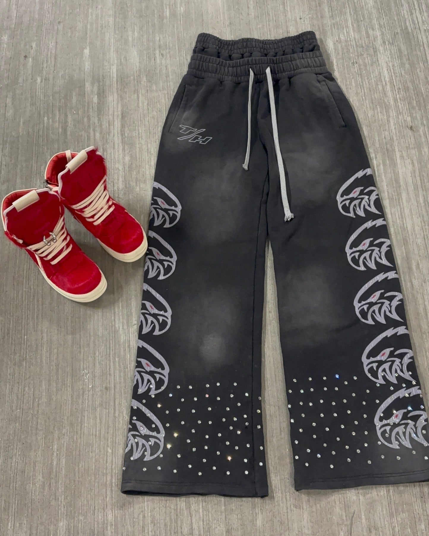 Black Trackhawk Pants