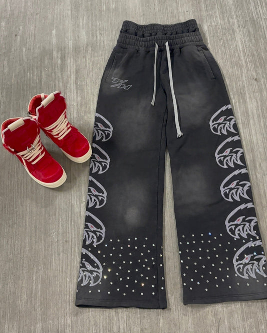 Black Trackhawk Pants