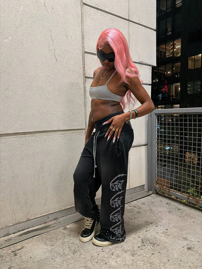 Black Trackhawk Pants