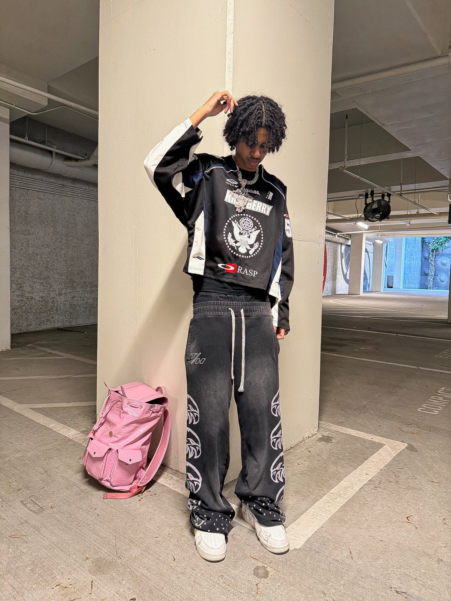 Black Trackhawk Pants