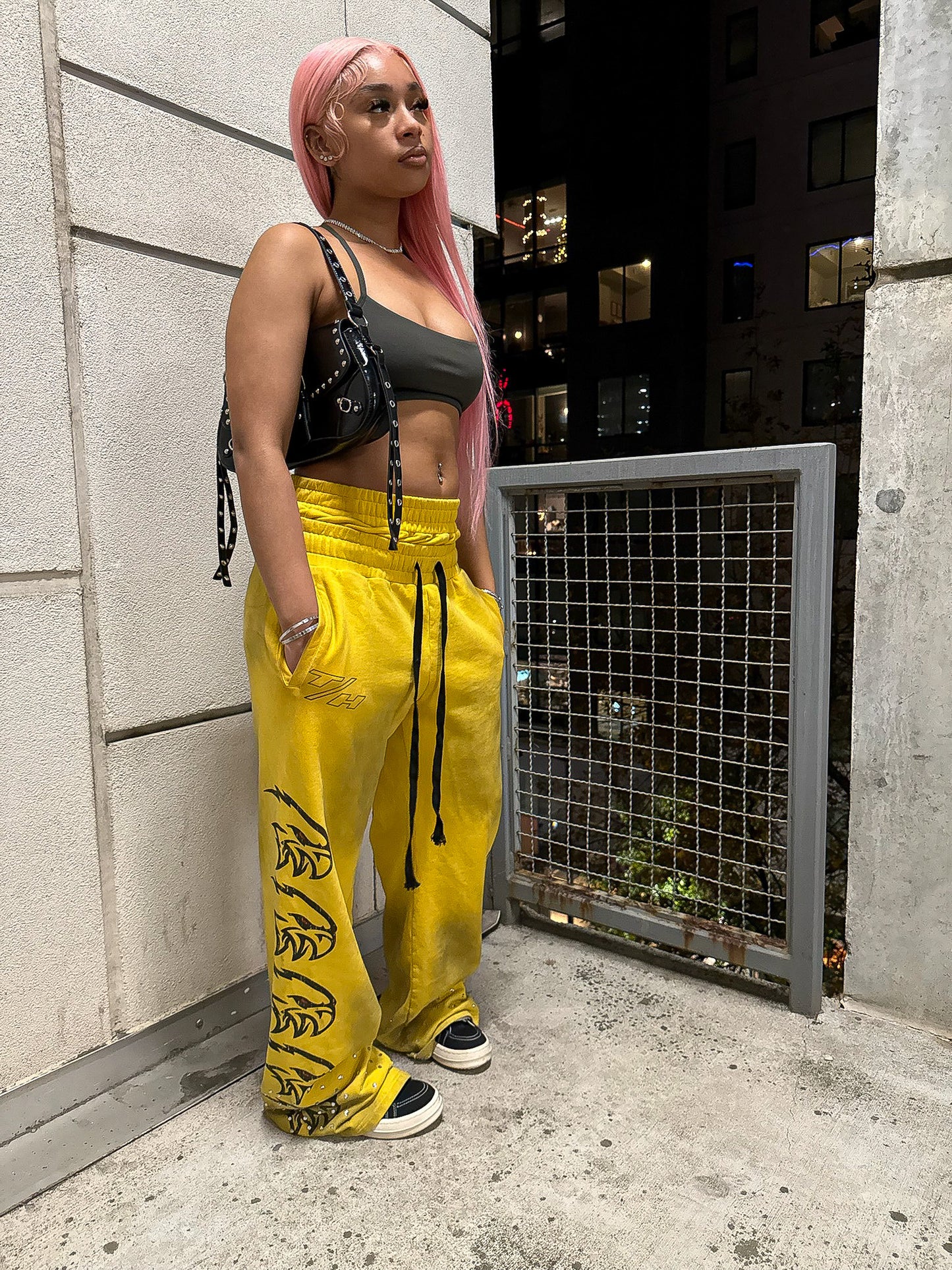 Yellow Trackhawk Pants