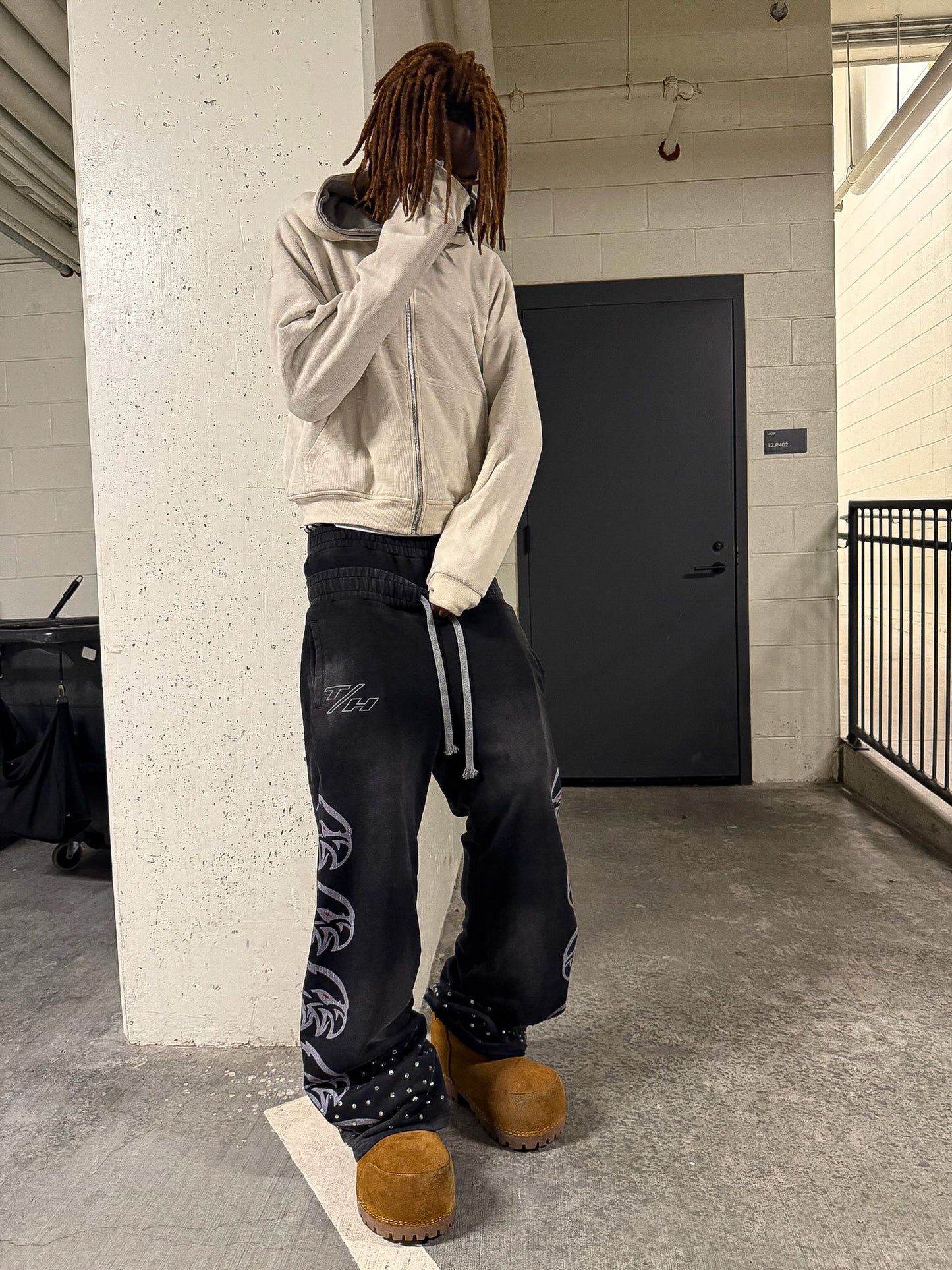 Black Trackhawk Pants