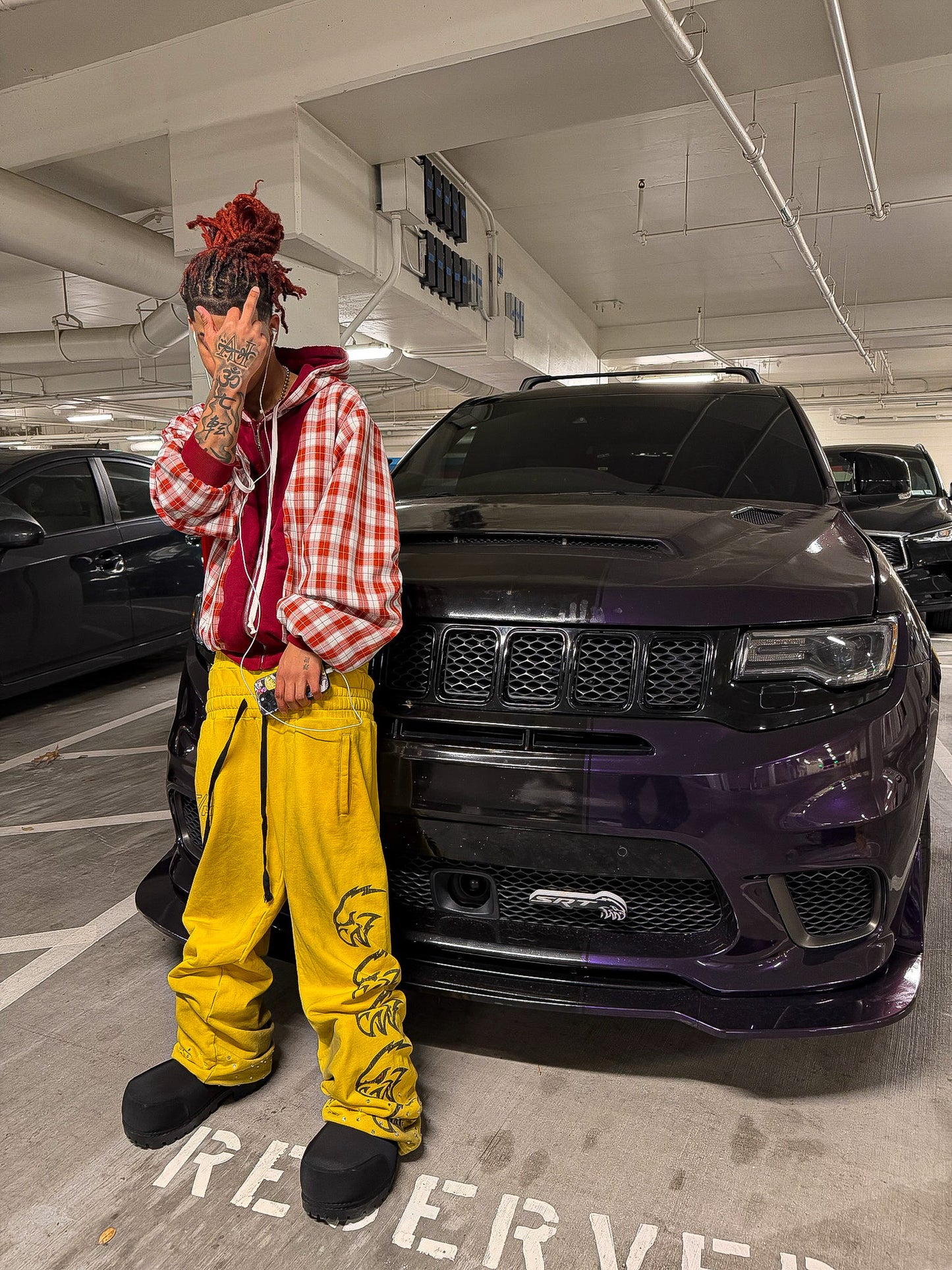 Yellow Trackhawk Pants